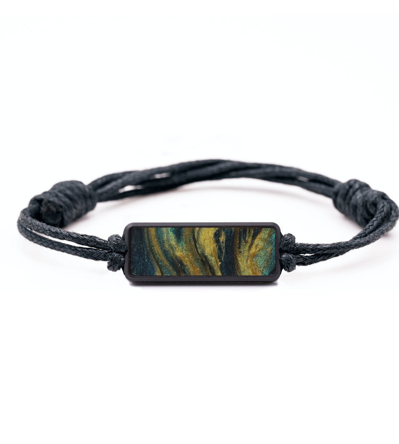 Classic Wood Bracelet - Miranda (Teal & Gold, 743696)