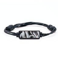 Classic Wood Bracelet - Caiden (Black & White, 743734)