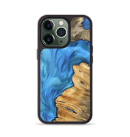 iPhone 13 Pro Wood Phone Case - Weldon (Blue, 743854)