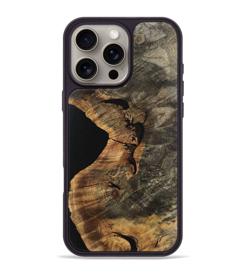 iPhone 16 Pro Max Wood Phone Case - Tamiko (Wood Burl, 743881)