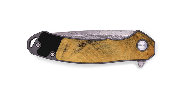 EDC Wood Pocket Knife - Yuliana (Wood Burl, 743885)