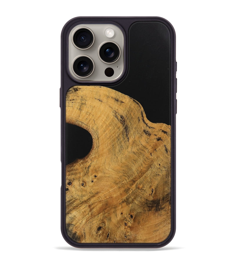 iPhone 16 Pro Max Wood Phone Case - Yuliana (Wood Burl, 743885)