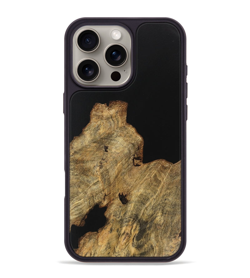 iPhone 16 Pro Max Wood Phone Case - Tiina (Wood Burl, 743888)