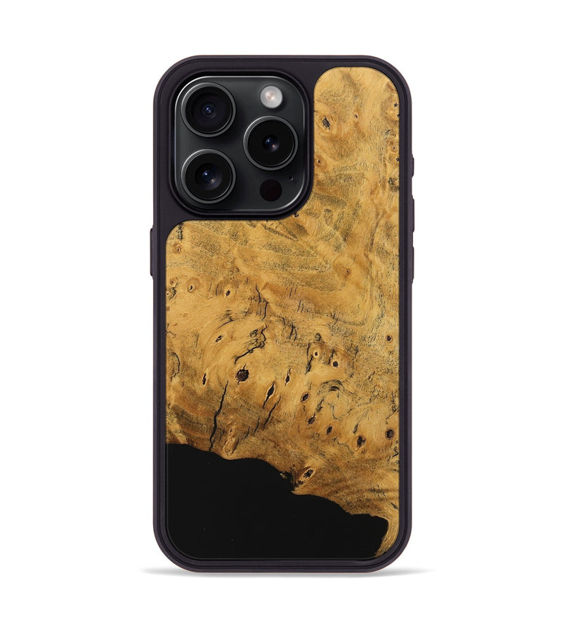 iPhone 15 Pro Wood Phone Case - Sergiu (Wood Burl, 743889)