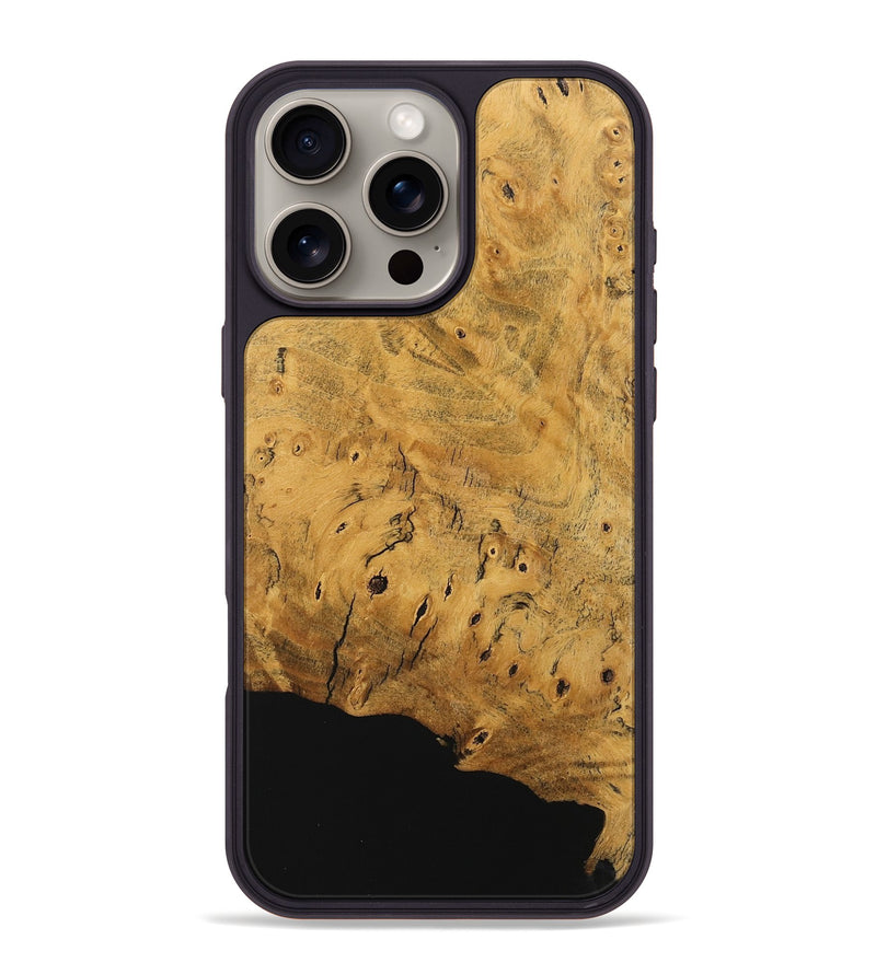 iPhone 16 Pro Max Wood Phone Case - Sergiu (Wood Burl, 743889)