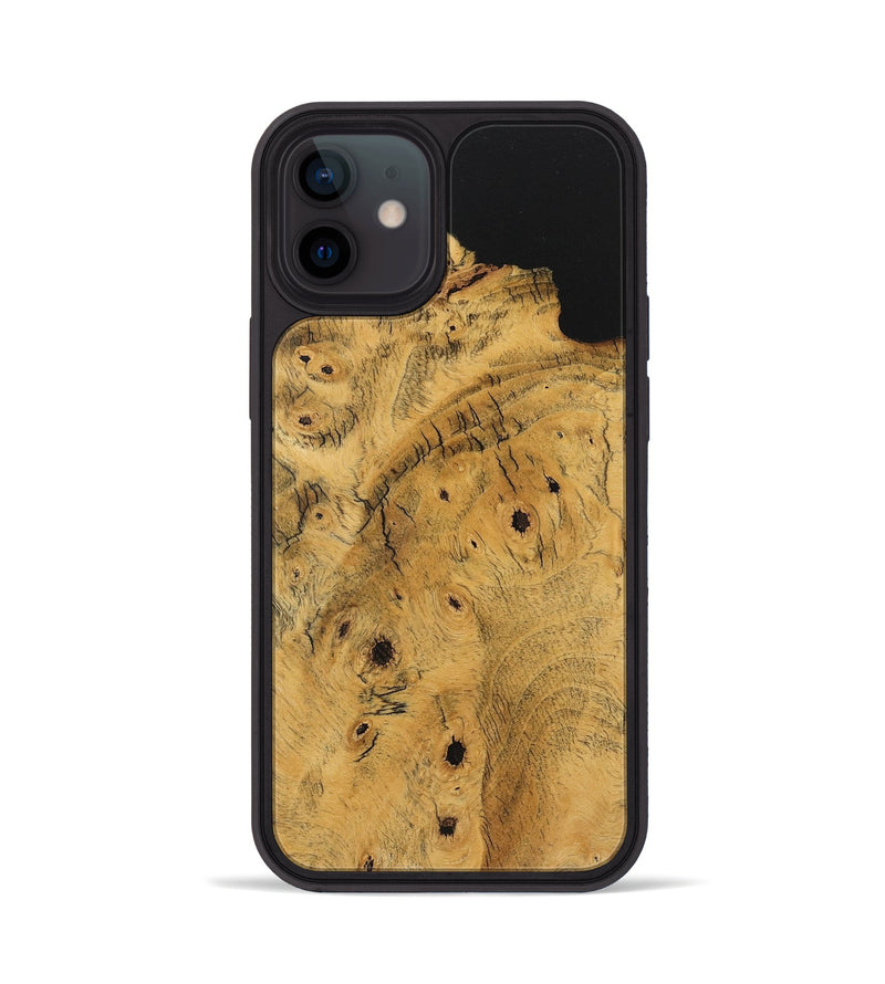 iPhone 12 Wood Phone Case - Shouli (Wood Burl, 743893)