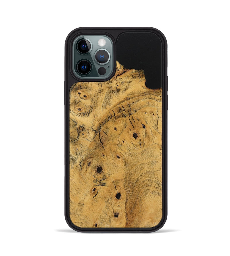 iPhone 12 Pro Wood Phone Case - Shouli (Wood Burl, 743893)