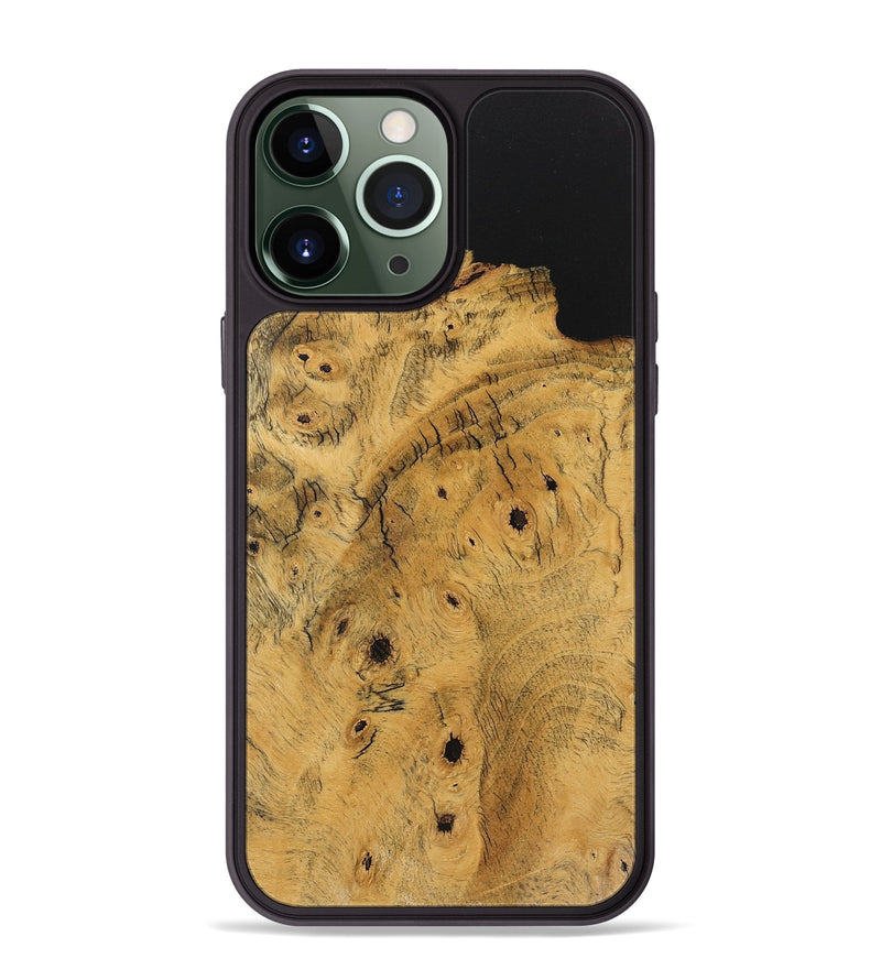 iPhone 13 Pro Max Wood Phone Case - Shouli (Wood Burl, 743893)