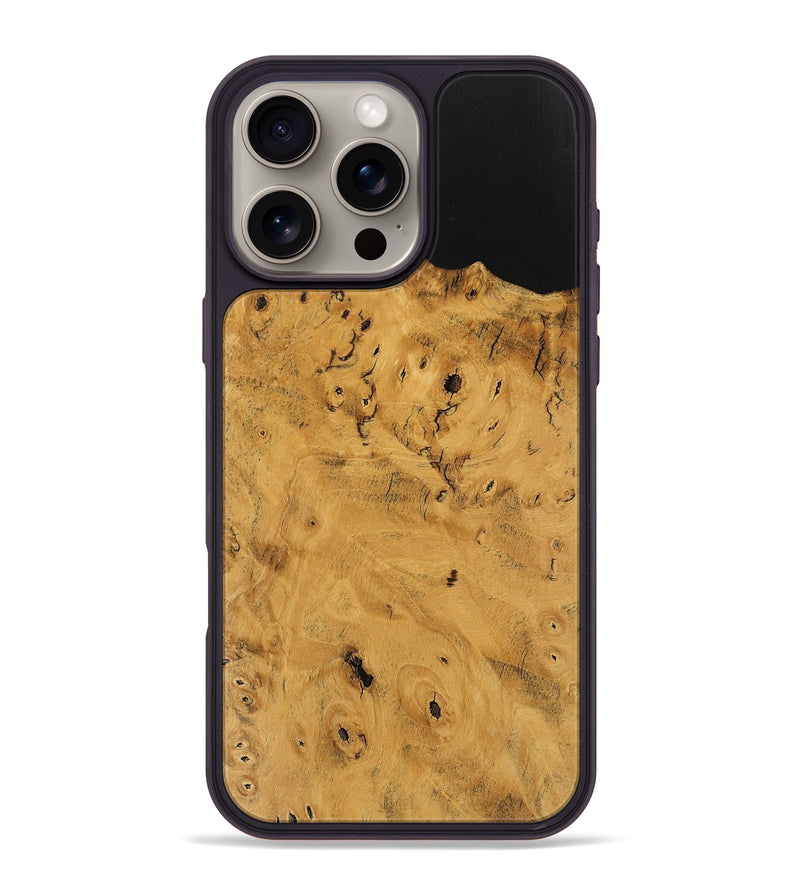 iPhone 16 Pro Max Wood Phone Case - Julieta (Wood Burl, 743894)