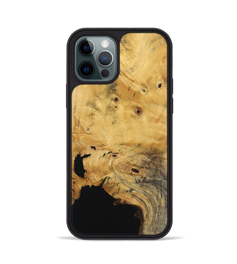 iPhone 12 Pro Wood Phone Case - Latonia (Wood Burl, 743905)