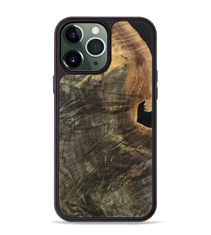 iPhone 13 Pro Max Wood Phone Case - Peach (Wood Burl, 743910)