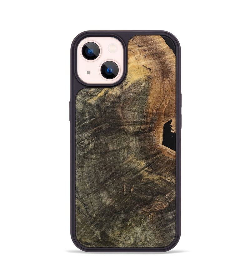 iPhone 14 Wood Phone Case - Peach (Wood Burl, 743910)