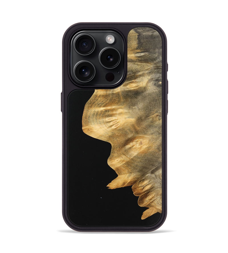 iPhone 15 Pro Wood Phone Case - Renu (Wood Burl, 743913)