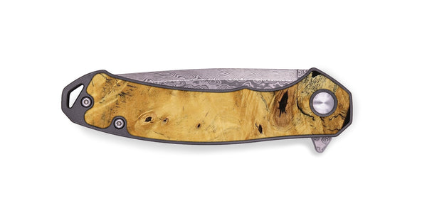 EDC Wood Pocket Knife - Aaron (Wood Burl, 743921)