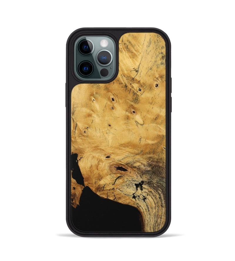 iPhone 12 Pro Wood Phone Case - Aaron (Wood Burl, 743921)