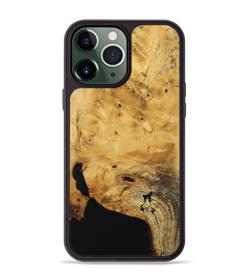 iPhone 13 Pro Max Wood Phone Case - Aaron (Wood Burl, 743921)