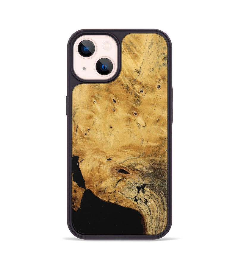 iPhone 14 Wood Phone Case - Aaron (Wood Burl, 743921)