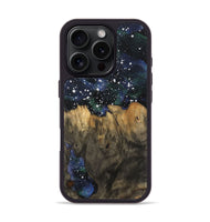 iPhone 16 Pro Wood Phone Case - Happy (Cosmos, 743924)