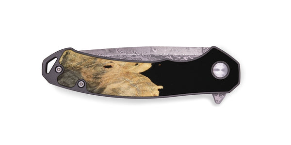 EDC Wood Pocket Knife - Dzung (Wood Burl, 743940)