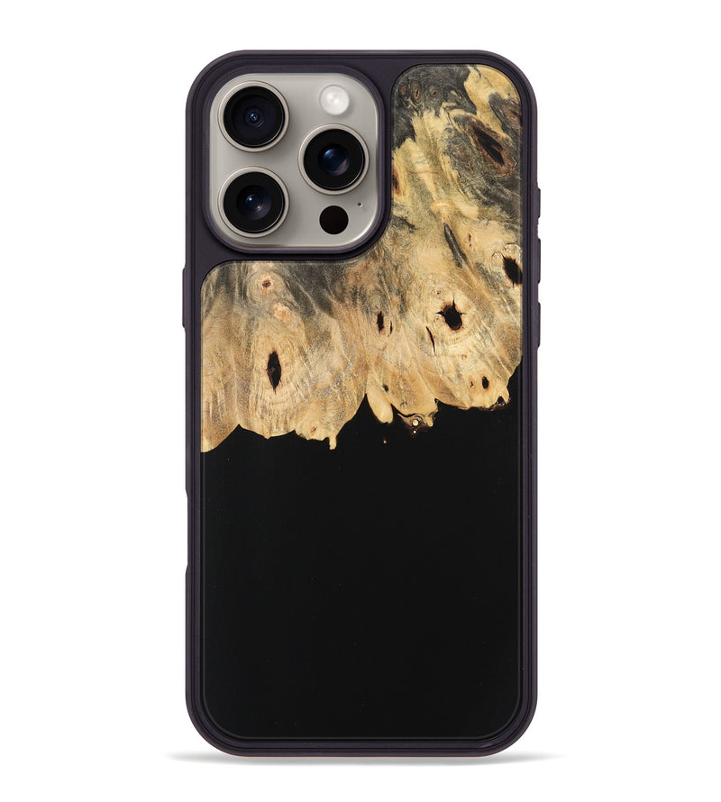 iPhone 16 Pro Max Wood Phone Case - Dzung (Wood Burl, 743940)