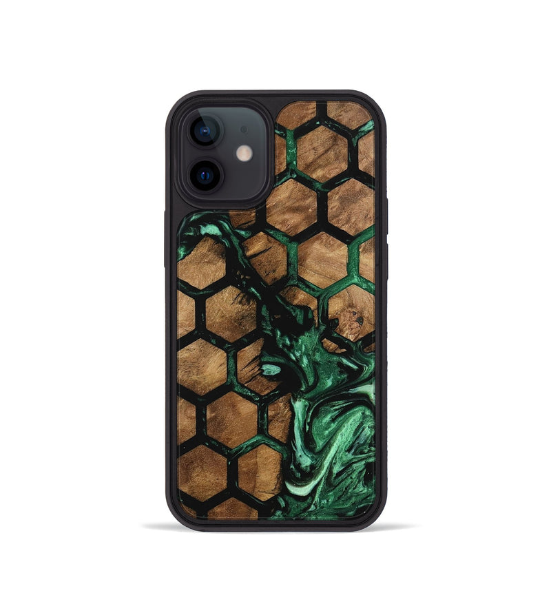 iPhone 12 mini Wood Phone Case - Ellar (Pattern, 743952)