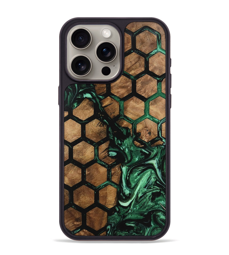 iPhone 15 Pro Max Wood Phone Case - Ellar (Pattern, 743952)