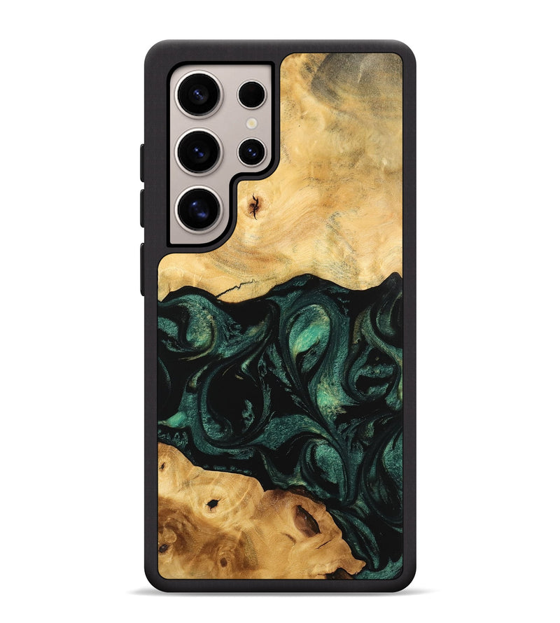 Galaxy S25 Ultra Wood Phone Case - Neveah (Green, 743959)