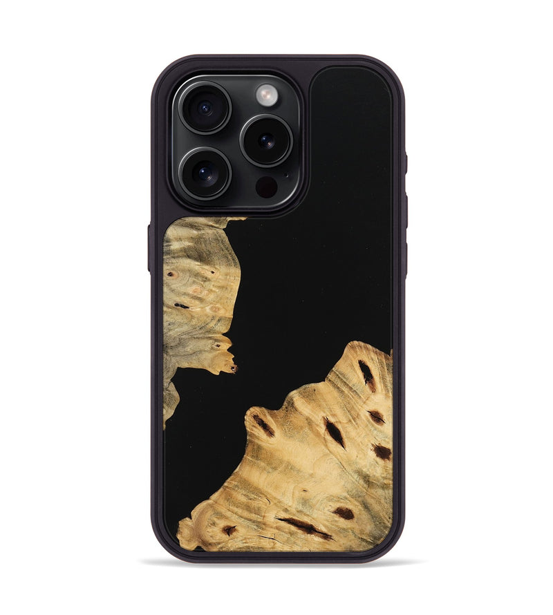 iPhone 15 Pro Wood Phone Case - Jessy (Wood Burl, 743960)