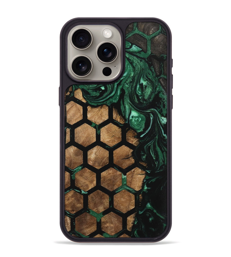 iPhone 15 Pro Max Wood Phone Case - Rashad (Pattern, 743962)