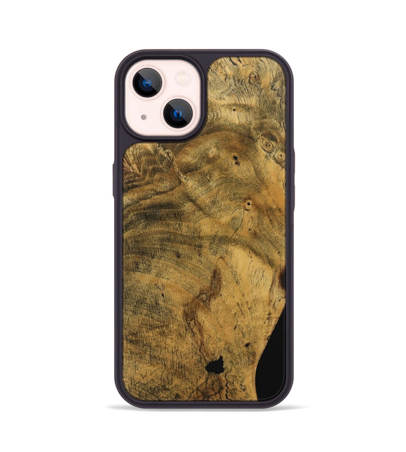 iPhone 14 Wood Phone Case - Sunda (Wood Burl, 743979)