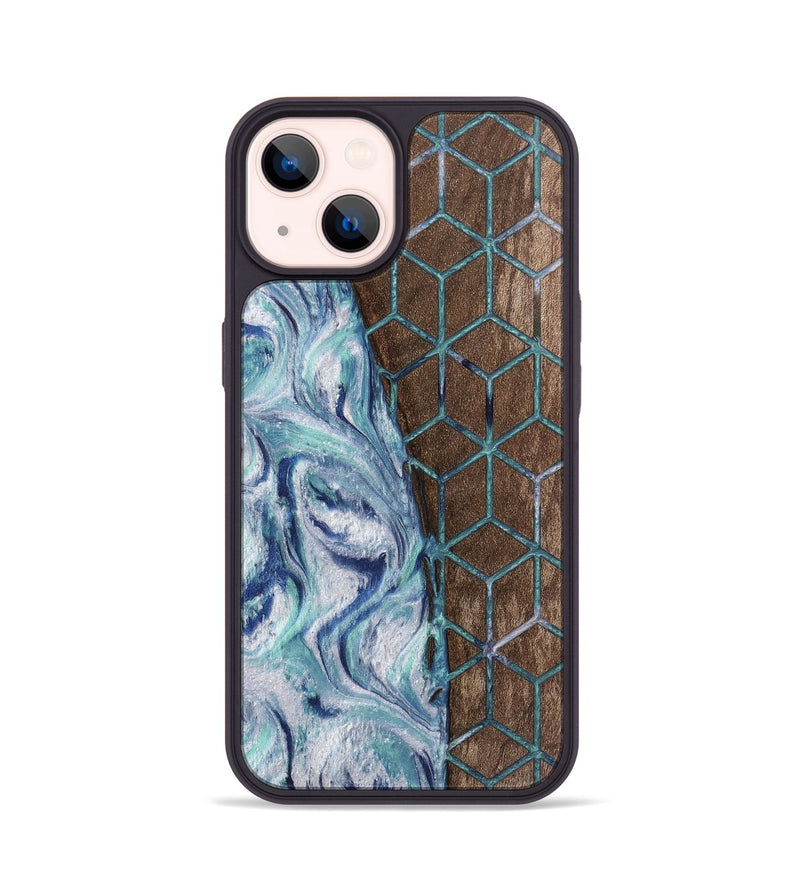 iPhone 14 Wood Phone Case - Jolene (Pattern, 743980)