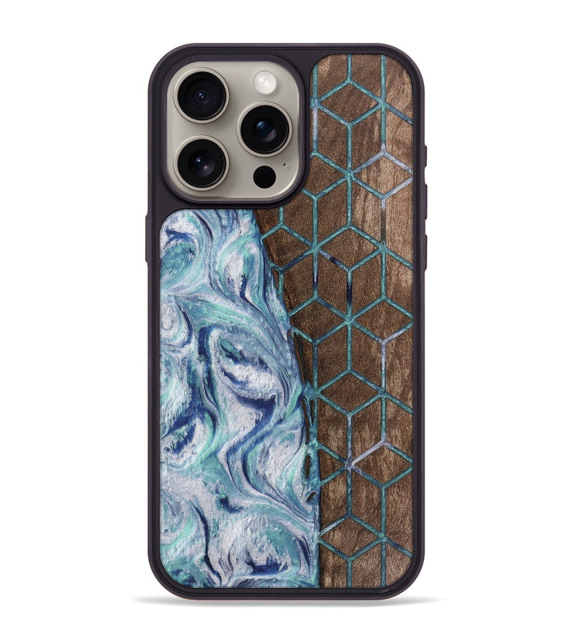 iPhone 15 Pro Max Wood Phone Case - Jolene (Pattern, 743980)