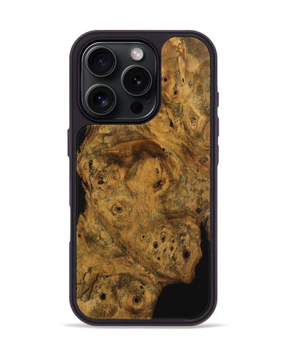 iPhone 16 Pro Wood Phone Case - Legra (Wood Burl, 743981)