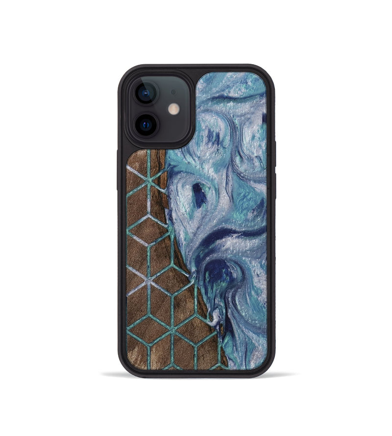 iPhone 12 mini Wood Phone Case - Zaven (Pattern, 743983)