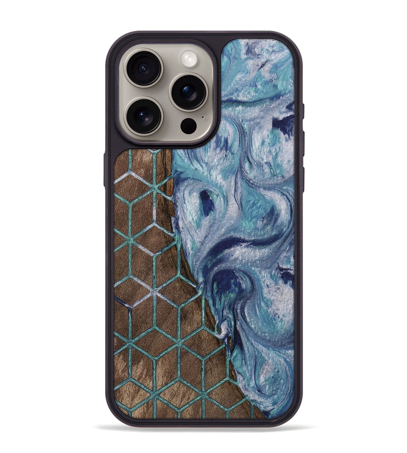 iPhone 15 Pro Max Wood Phone Case - Zaven (Pattern, 743983)