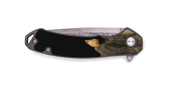 EDC Wood Pocket Knife - Hirooki (Wood Burl, 743986)