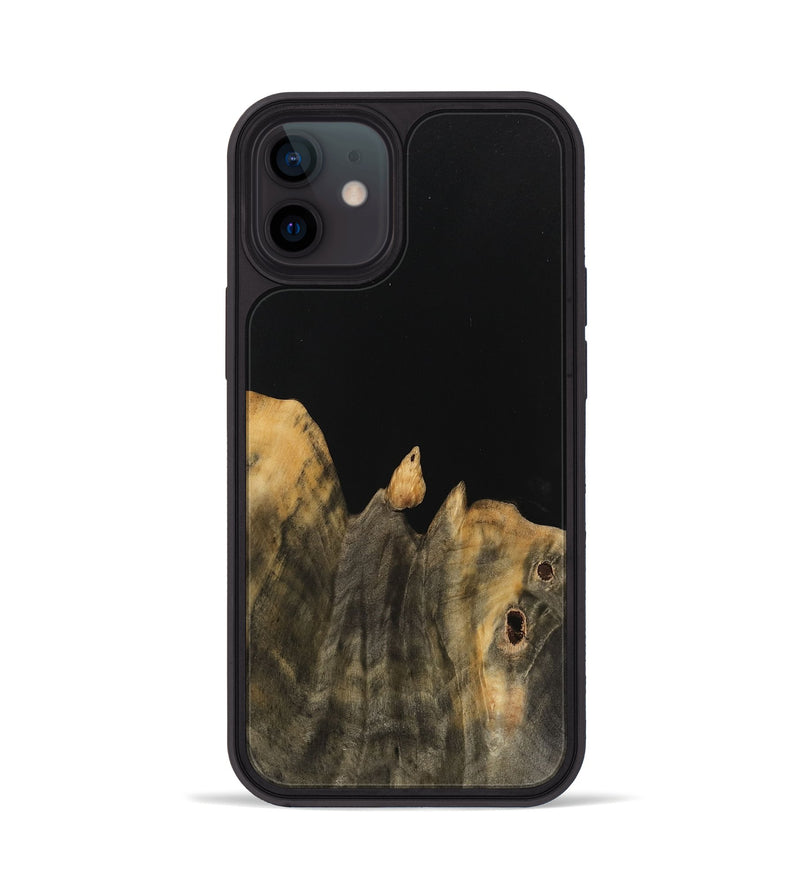 iPhone 12 Wood Phone Case - Hirooki (Wood Burl, 743986)