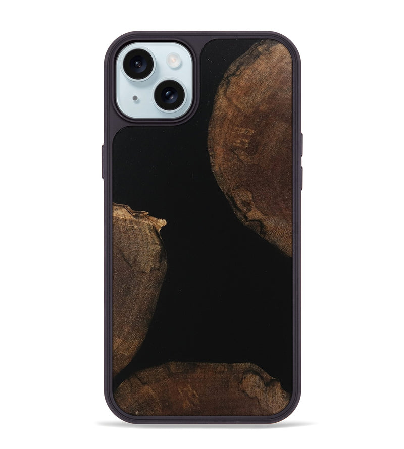 iPhone 15 Plus Wood Phone Case - Mella (Wood Burl, 743988)