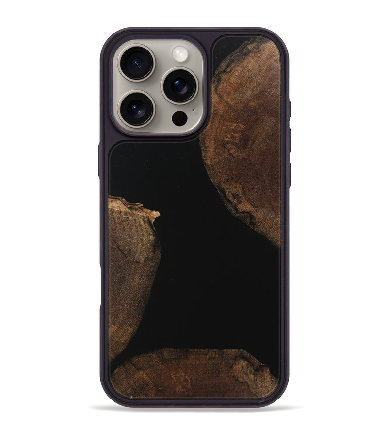 iPhone 16 Pro Max Wood Phone Case - Mella (Wood Burl, 743988)