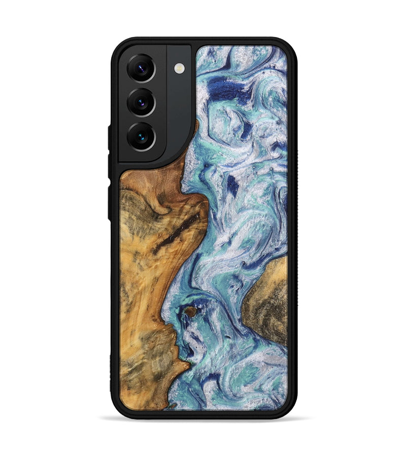 Galaxy S22 Plus Wood Phone Case - Milford (Blue, 743991)