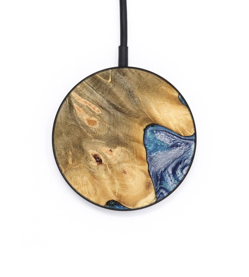 Circle Wood Wireless Charger - Tillman (Blue, 744010)