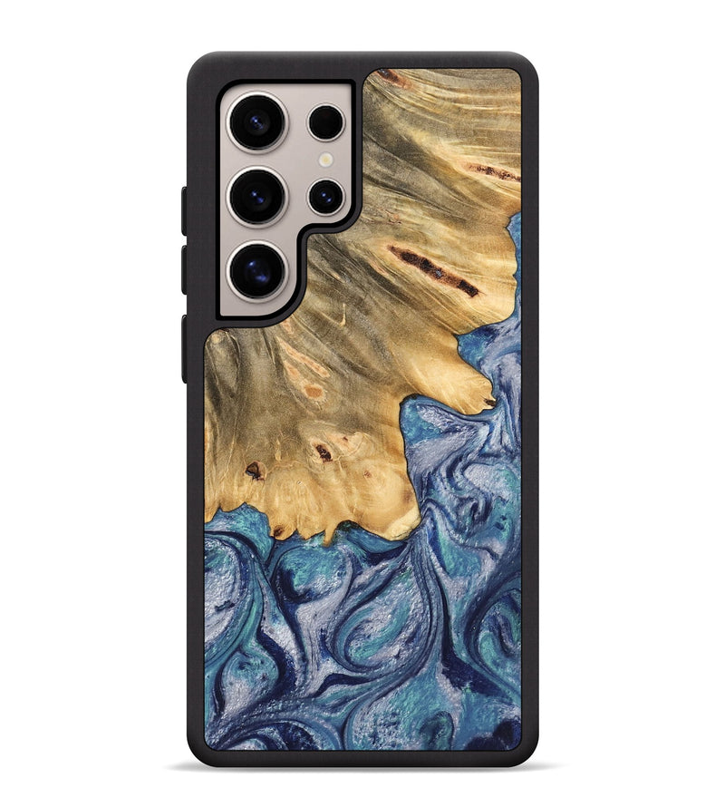 Galaxy S25 Ultra Wood Phone Case - Tillman (Blue, 744010)