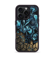 iPhone 16 Pro Wood Phone Case - Loyd (Pattern, 744013)