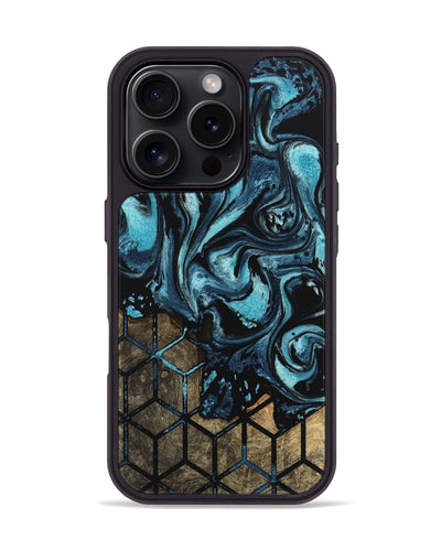 iPhone 16 Pro Wood Phone Case - Loyd (Pattern, 744013)