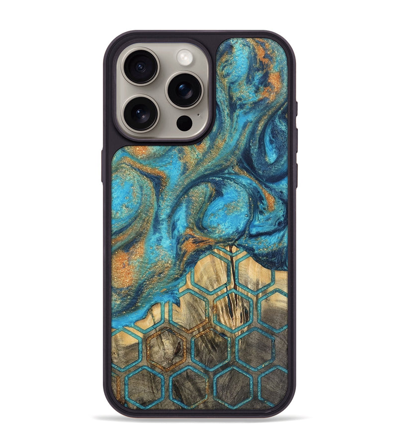 iPhone 15 Pro Max Wood Phone Case - Fidel (Pattern, 744015)