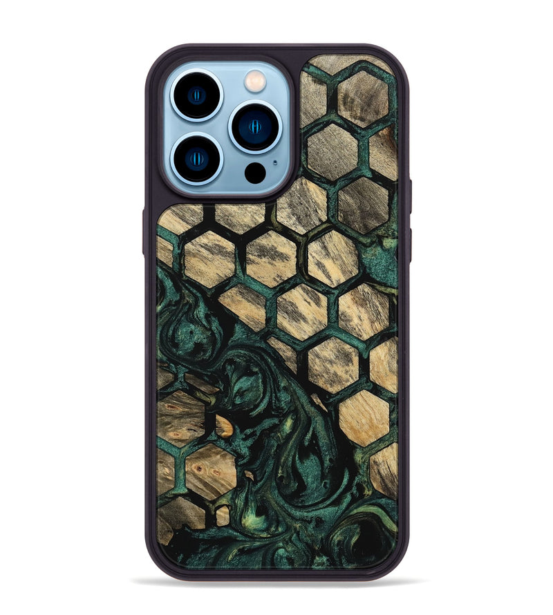 iPhone 14 Pro Max Wood Phone Case - Martin (Pattern, 744030)