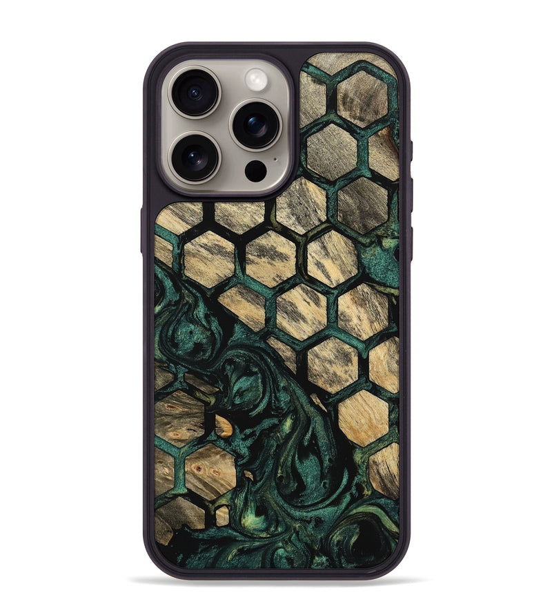 iPhone 15 Pro Max Wood Phone Case - Martin (Pattern, 744030)