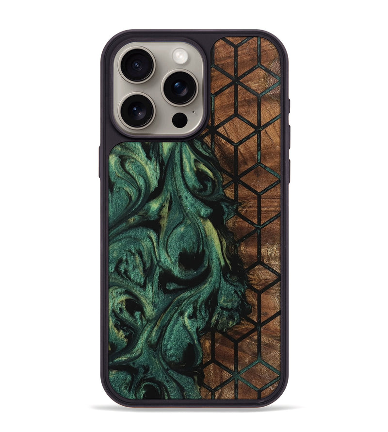 iPhone 15 Pro Max Wood Phone Case - Tobie (Pattern, 744047)