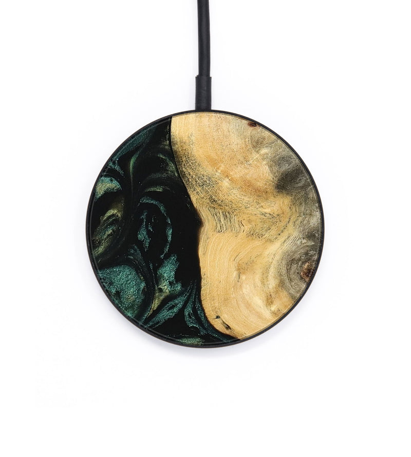 Circle Wood Wireless Charger - Ragu (Green, 744056)