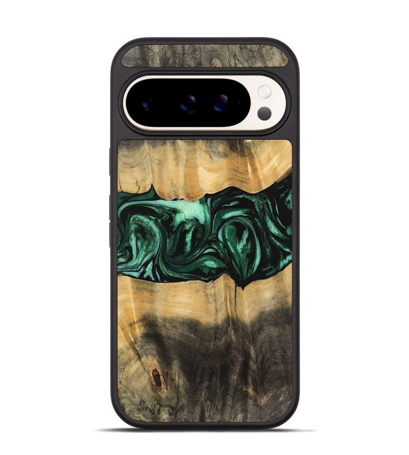 Pixel 9 Wood Phone Case - Jermey (Green, 744067)